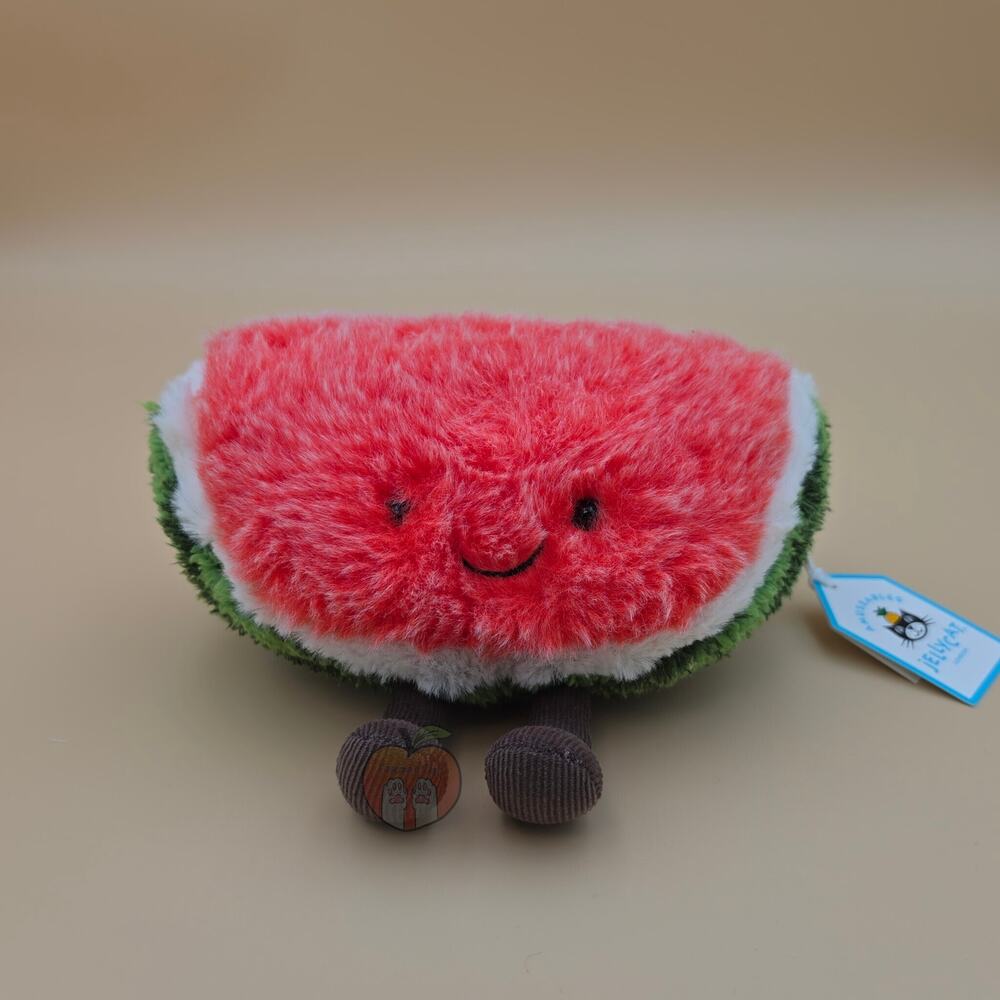 Jellycat Amuseables Watermelon Small - AUTHENTIC - NEW WITH TAGS